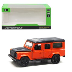 Машинка "Автопром: Range Rover Defender", оранжевая