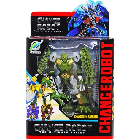 Трансформер "ChangeRobot" (зеленый)