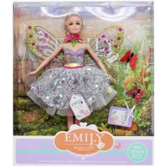 Лялька Emily арт. QJ080 (48шт/2) Фея,з аксес., короб.33*28*6см