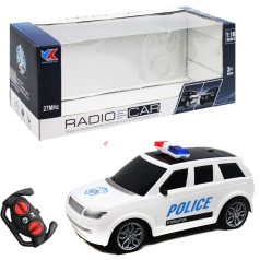 Машина на радиоуправлении полицейская белая