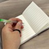 Блокнот на кнопці ПВХ "Ведмедик-3D" 8x11 см