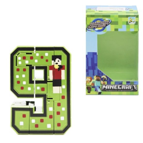 Трансформер "Minecraft. Цифра 9"