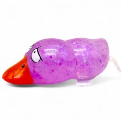 АНТИСТРЕСС ЖУЙКА-ТЯГУЧКА УТКА 13 СМ (сиреневое)