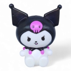 Сквіш антистрес аніме Sanrio Kuromi чорный