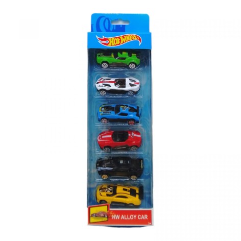 Набор металлических машинок "Hot Wheels", 6 штук