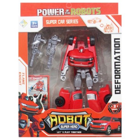 Трансформер "Robot Super Hero", красный