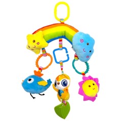 Мягкая погремушка-подвеска в пакете (ВИД 1)