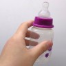 Бутылочка круглая с силиконовой соской 125 мл АСОРТИ