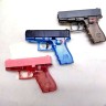Водяной пистолет "Glock 17" (Розовый)