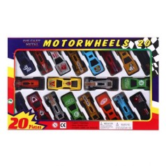 Набор машинок "Motor wheels" 20 шт