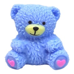 Антистрес піна ведмедик (БЛАКИТНИЙ)