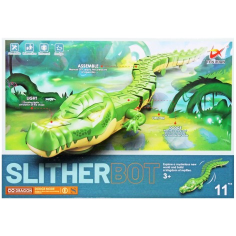 Интерактивная машинка "SlitherBot: Крокодил"