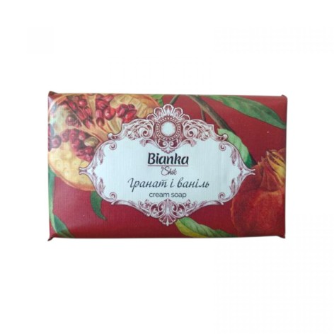 BIANKA Shik мыло 200гр Гранат и ваниль