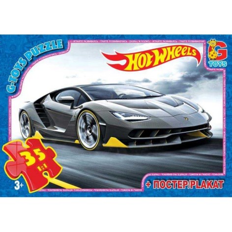 Пазли "Hot Wheels", 35 елементів