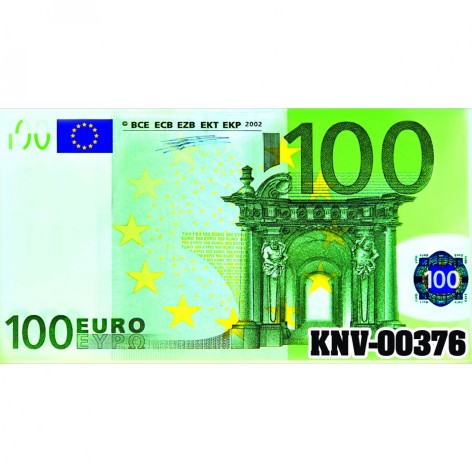 Конверт вітальний "Купюри. Євро" (укр)