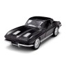 Автомодель - CHEVROLET CORVETTE SPLIT WINDOW 1963 (матовый черный)