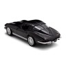 Автомодель - CHEVROLET CORVETTE SPLIT WINDOW 1963 (матовый черный)
