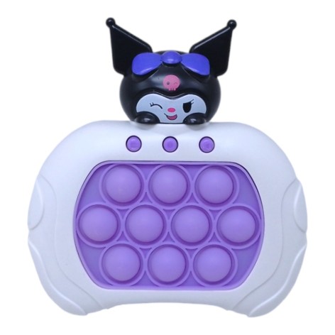 ЕЛЕКТРОННА ГРА "FINGER PRESS POP-IT CONSOLE" аніме Kuromi