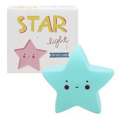 Дитячий нічник STAR бірюзовий