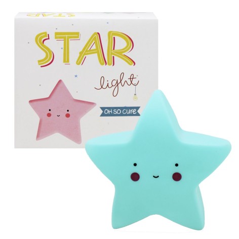 Дитячий нічник STAR бірюзовий