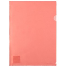 Папка-куточок А4, червона