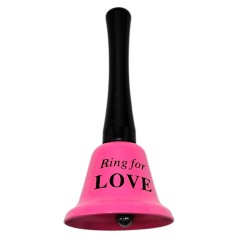 Колокольчик длинный "LOVE" 12,5 см (Розовый)