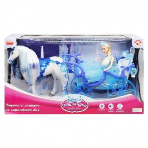 Інтерактивна іграшка "Карета принцеси" (з конячкою), рус