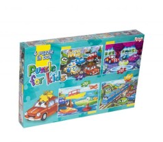 Пазлы "4 в 1" 03-05, 54/20 эл