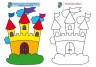 Книга "Великі розмальовки. Поні"