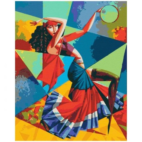 Картина за номерами "Танець Есмеральди"