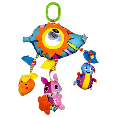 Мягкая погремушка-подвеска в пакете (ВИД 2)