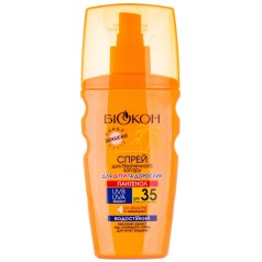 Биокон Спрей для безопасного загара Для детей и взрослых SPF-35, 160 мл
