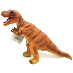 Динозавр "Тирекс" со звуком, оранжевый