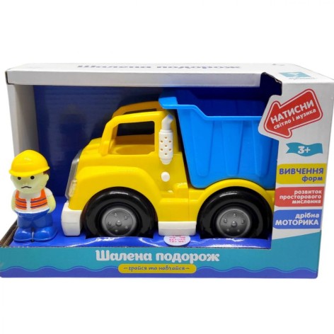 Машина музична "Грайся та навчайся" (23,5*11,5*14,5 см)