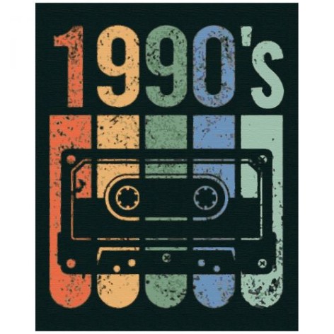 Картина за номерами "1990's"
