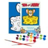 Картина по номерам для детей WB "Tom and Jerry: Любитель сыра" 25х25 см