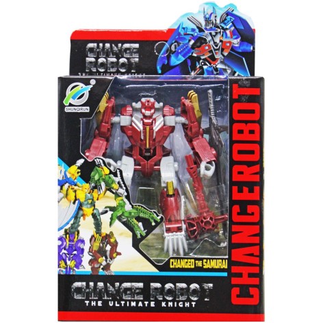 Трансформер "ChangeRobot" (бордовый)
