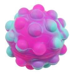Мячик антистресс "Pop It" со светом, бирюзовый