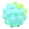 Мячик антистресс "Pop It" со светом, бирюзовый