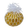 Игрушка-антистресс с блестками "Mesh Squish Ball: Нежность" (золотой)