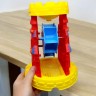 Пісочний набір (млин, лійка, граблі, лопатка, 4 форми для піску)