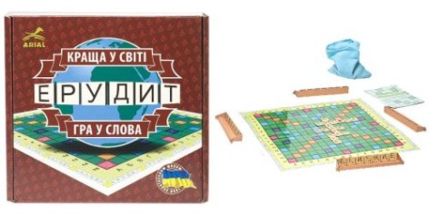 Настільна гра "Ерудит" (укр)