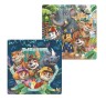 Магнитный пазл «Лапы джунглей», 2 в 1 (25 и 20 пазлов), Щенячий патруль / Paw Patrol