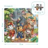 Магнитный пазл «Лапы джунглей», 2 в 1 (25 и 20 пазлов), Щенячий патруль / Paw Patrol
