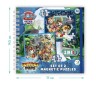 Магнитный пазл «Лапы джунглей», 2 в 1 (25 и 20 пазлов), Щенячий патруль / Paw Patrol