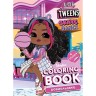 Книжка-розмальовка зі стікерами "Skate Dance 2 Tweens"