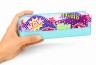 Пенал на змейке "Hello", (зеленый) 21х7х4 см