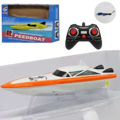 Катер на радиоуправлении, оранжевый