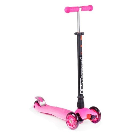 САМОКАТ "BEST SCOOTER", рожевий