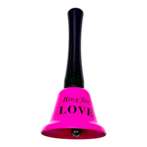 Колокольчик длинный "LOVE" 12,5 см (МАЛИНОВЫЙ)